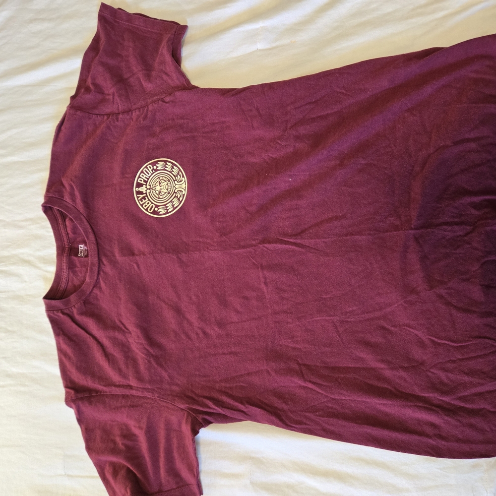 Burgundy Graphic Tee